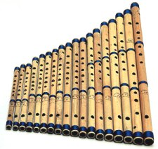 family of Indian bamboo flutes - www.binaswar.com